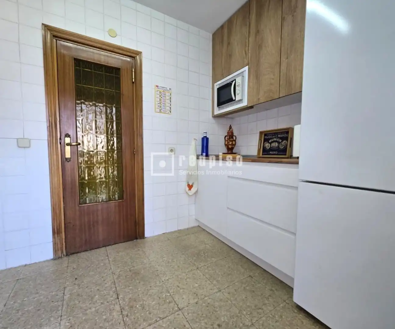 Kitchen of Flat for sale in Madrid  with Air Conditioner, Heating and Terrace