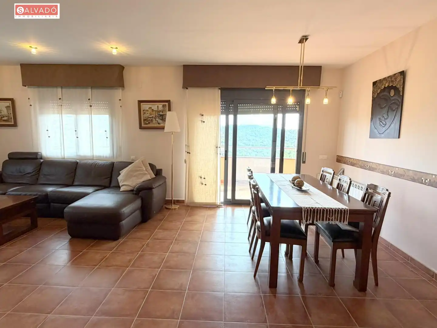 Sala de estar de Casa o chalet en venta en Costa Cunit - Els Jardins - Els Rosers
