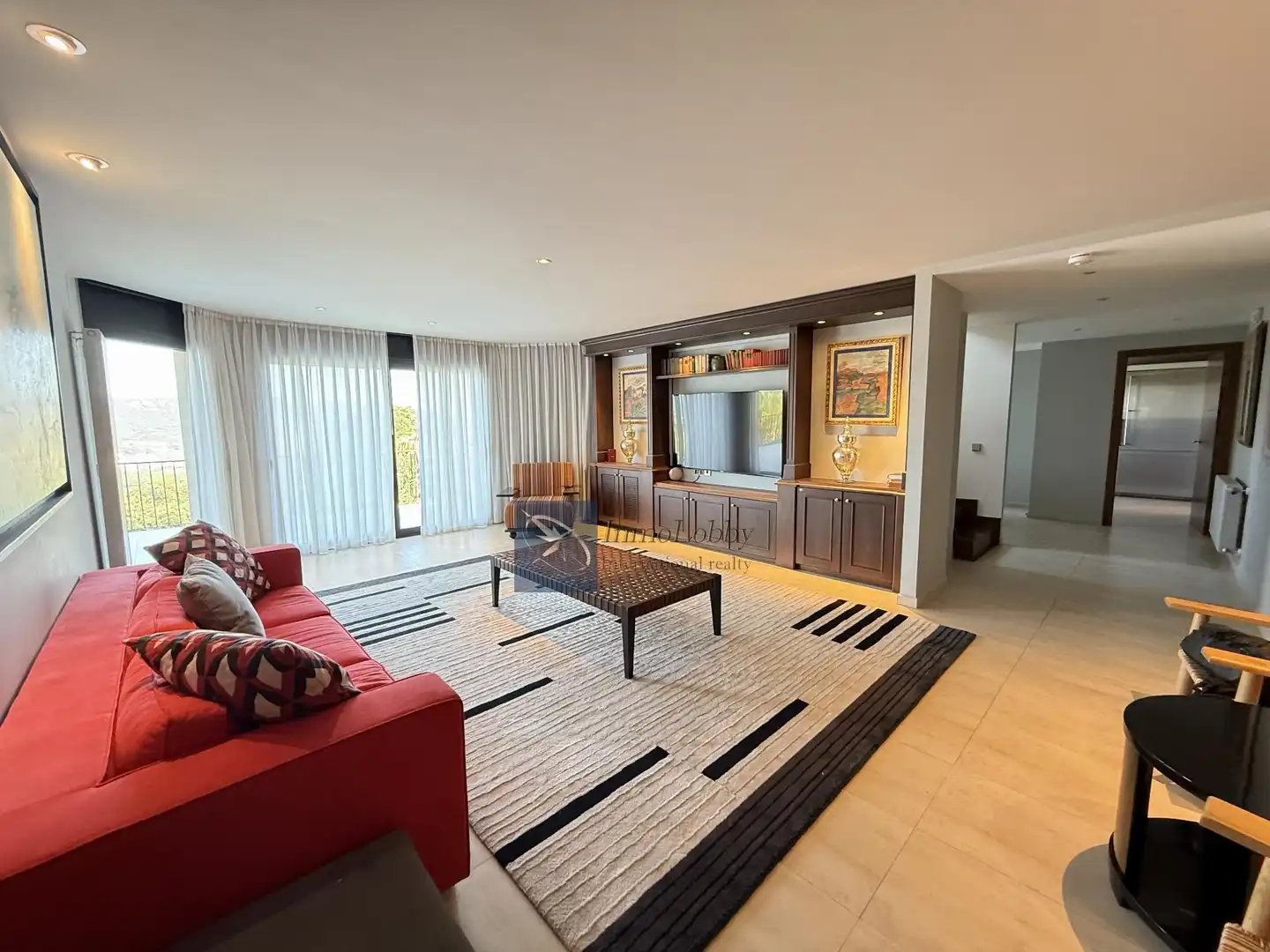 Sala de estar de Casa o chalet en venta en Santa Cristina d'Aro con Aire acondicionado, Calefacción y Terraza