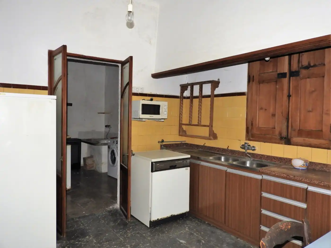Cuina de Casa o xalet en venda en Felanitx amb Jardí privat, Terrassa i Traster