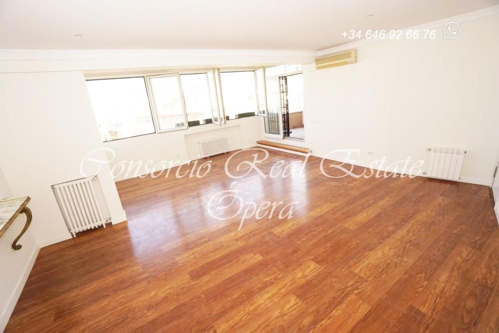 Living room of Flat to rent in  Madrid Capital  with Air Conditioner, Heating and Terrace