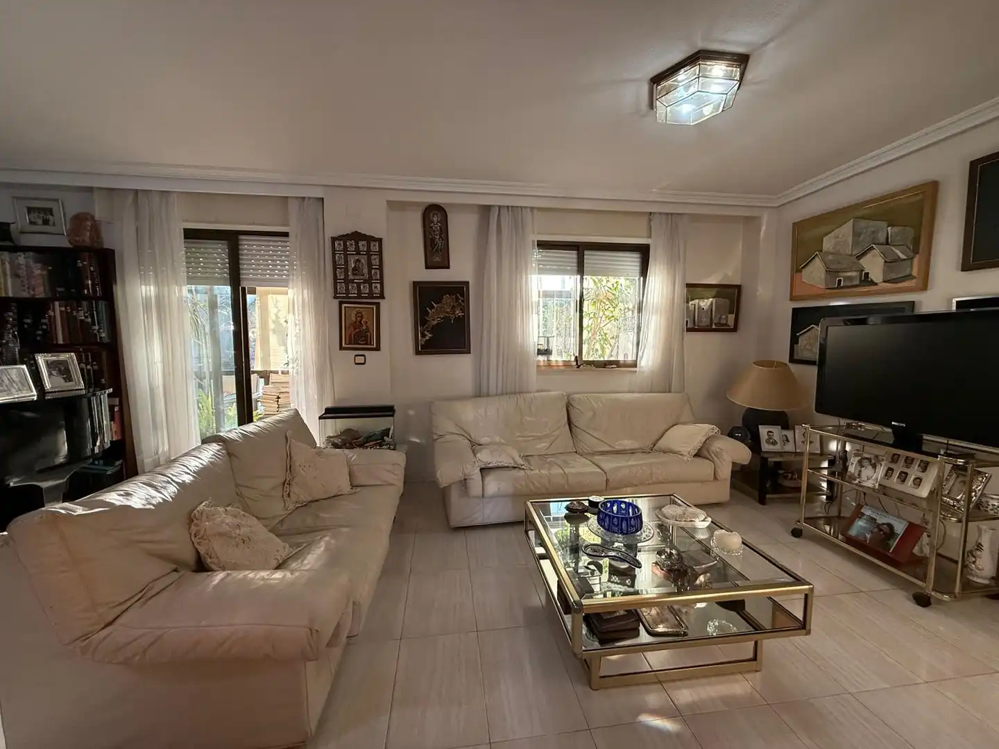 Sala d'estar de Casa o xalet en venda en Santa Marta de Tormes