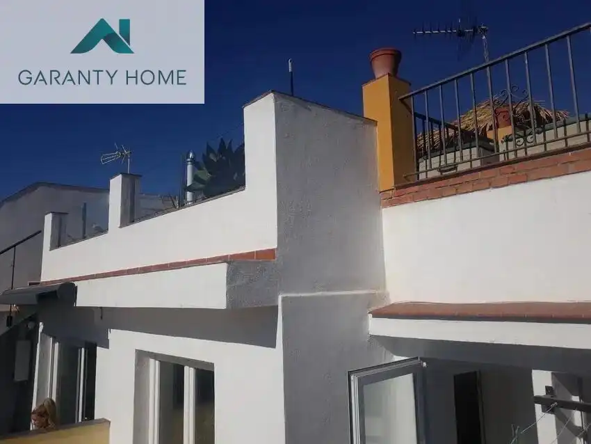 Terraza de Dúplex de alquiler en Málaga con Aire acondicionado, Terraza y Amueblado