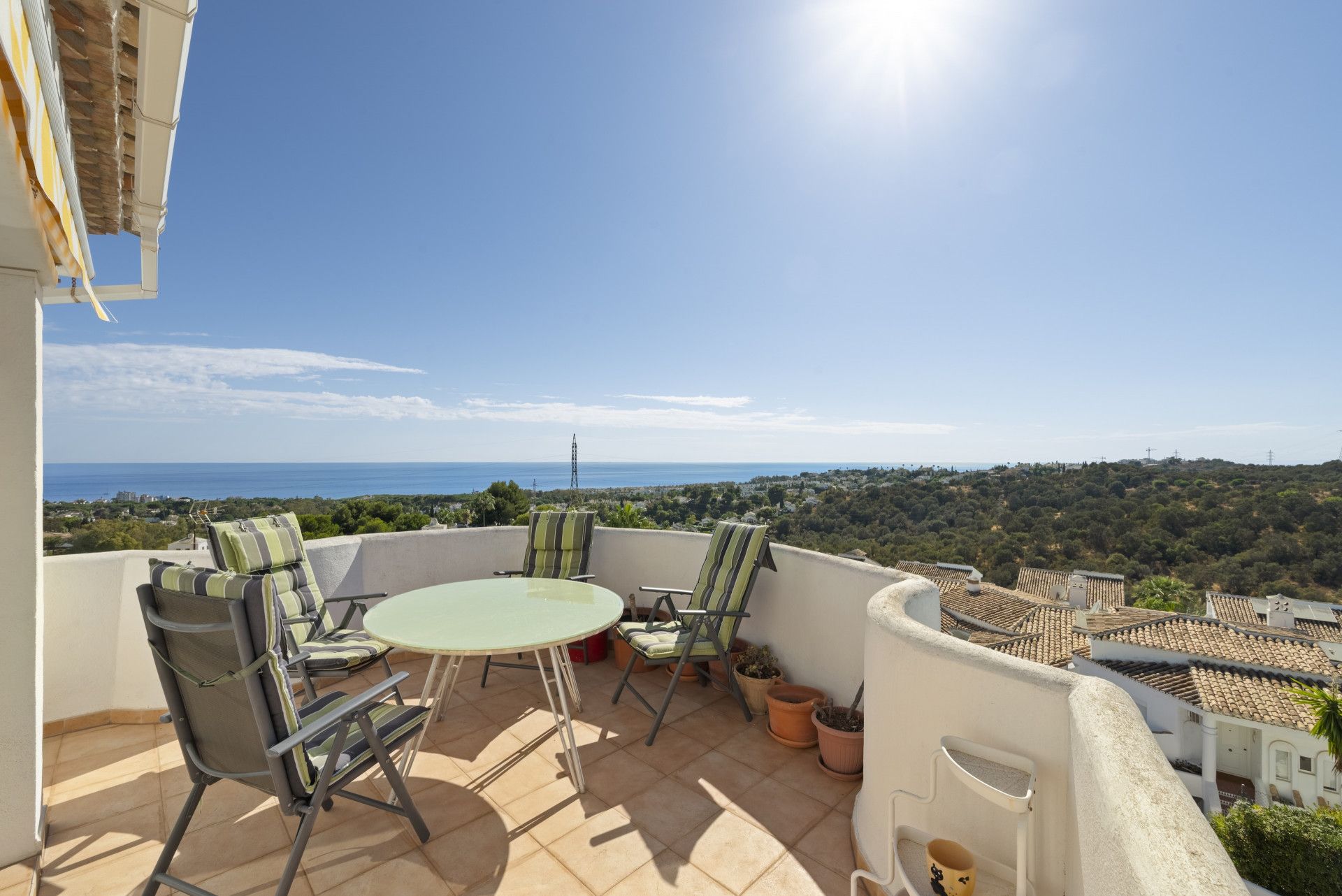Terrassa de Àtic en venda en Mijas amb Aire condicionat, Terrassa i Piscina