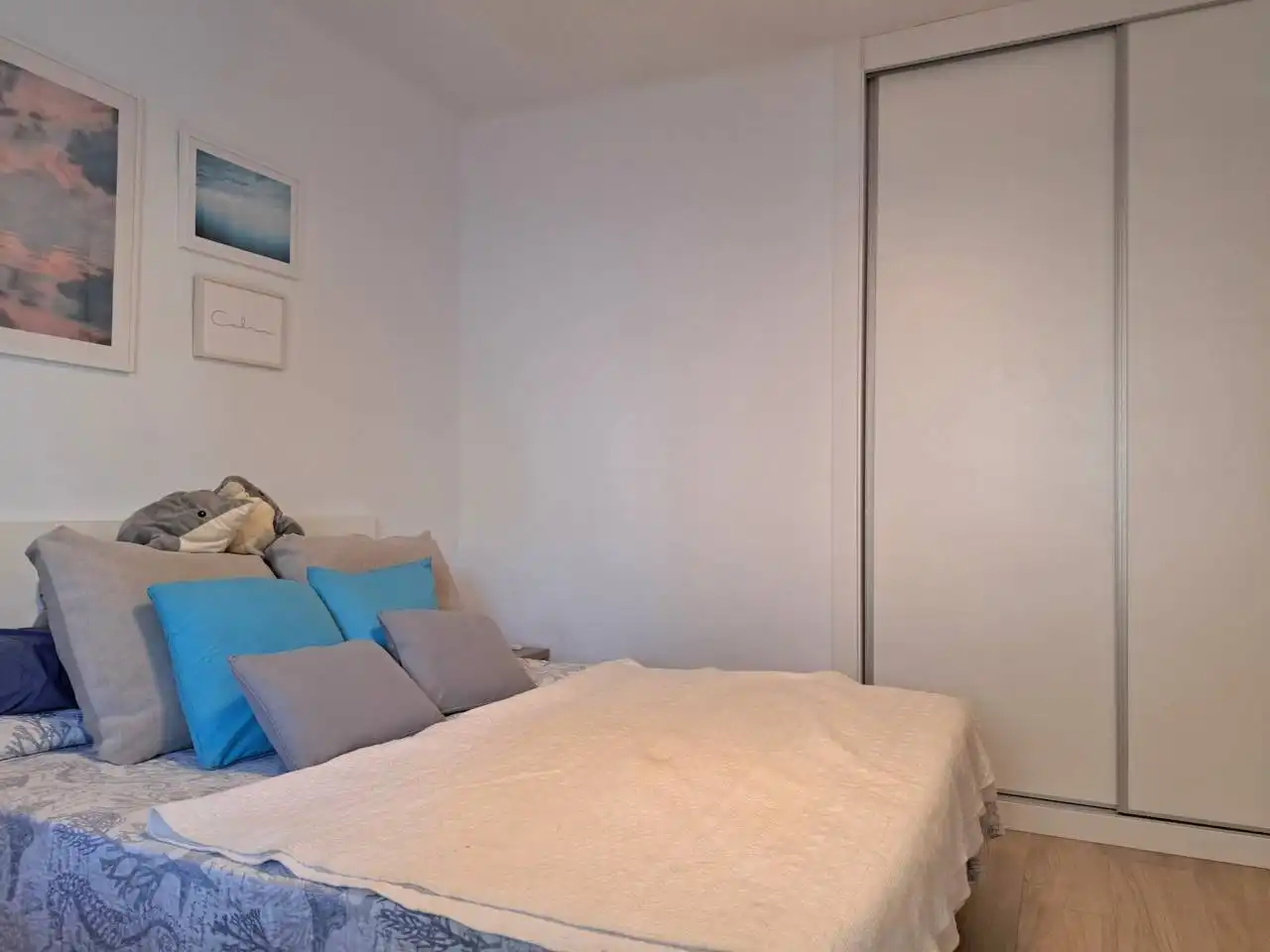 Habitación de Piso de alquiler en Vilanova i la Geltrú con Calefacción, Terraza y Amueblado