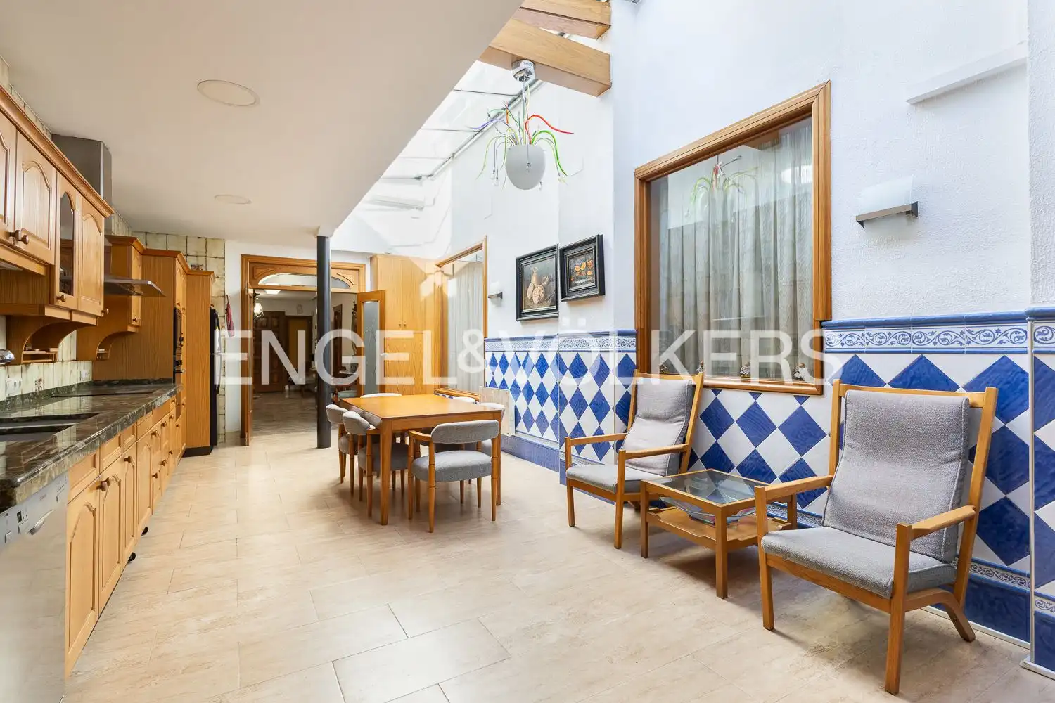 Comedor de Casa o chalet en venta en Alberic con Aire acondicionado, Calefacción y Terraza