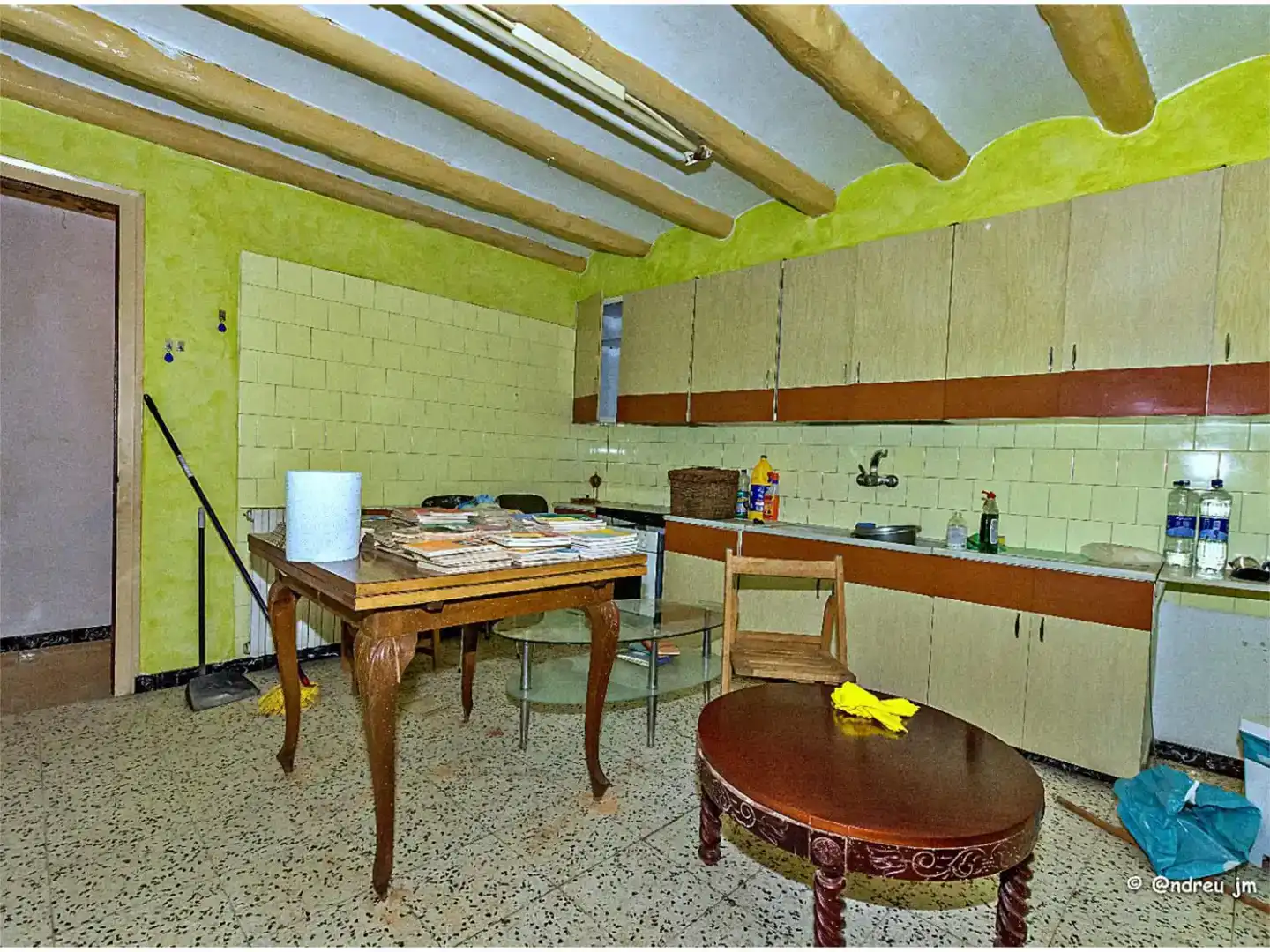 Cuina de Casa adosada en venda en Argençola amb Traster i Balcó