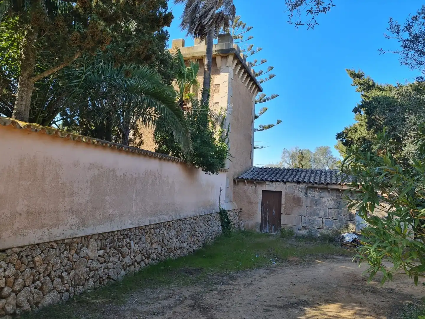 Vista exterior de Casa adosada en venta en Campos con Trastero y Piscina
