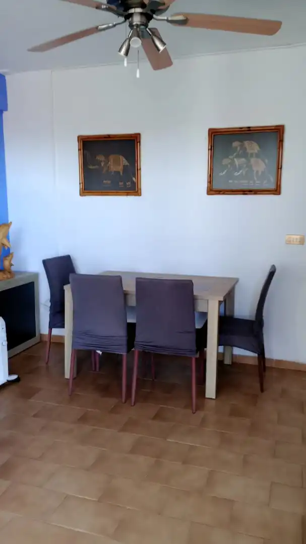 Comedor de Apartamento de alquiler en Benicasim / Benicàssim con Terraza, Amueblado y Lavadora