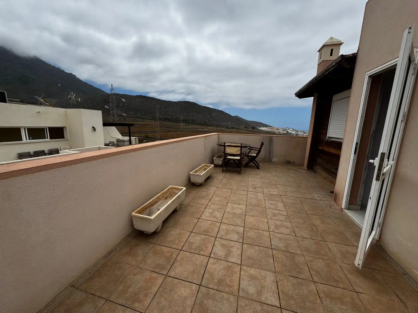 Terrasse von Einfamilien-Reihenhaus zum Verkauf in Adeje mit Terrasse