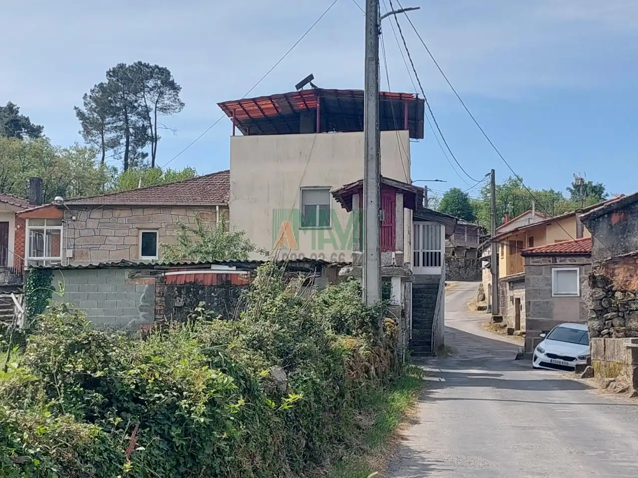 Vista exterior de Casa o chalet en venta en Taboadela con Calefacción, Jardín privado y Terraza