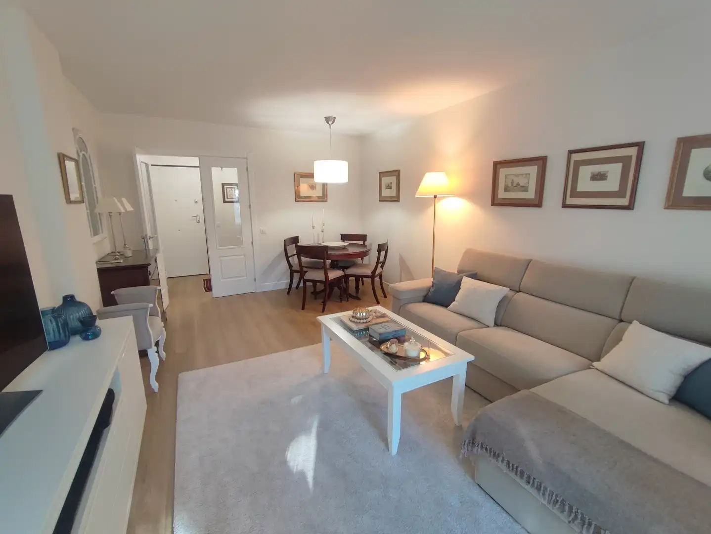 Sala de estar de Piso en venta en Madrid con Aire acondicionado, Calefacción y Jardín privado