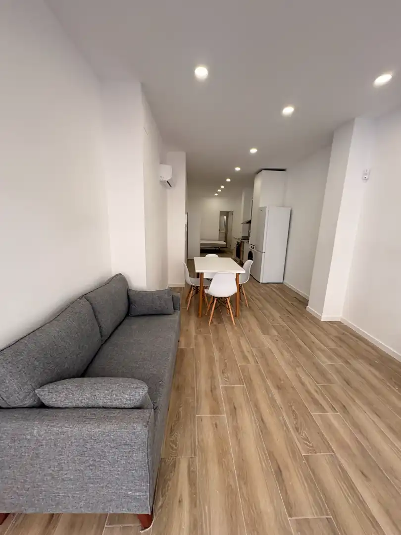 Sala de estar de Apartamento de alquiler en Madremanya con Amueblado
