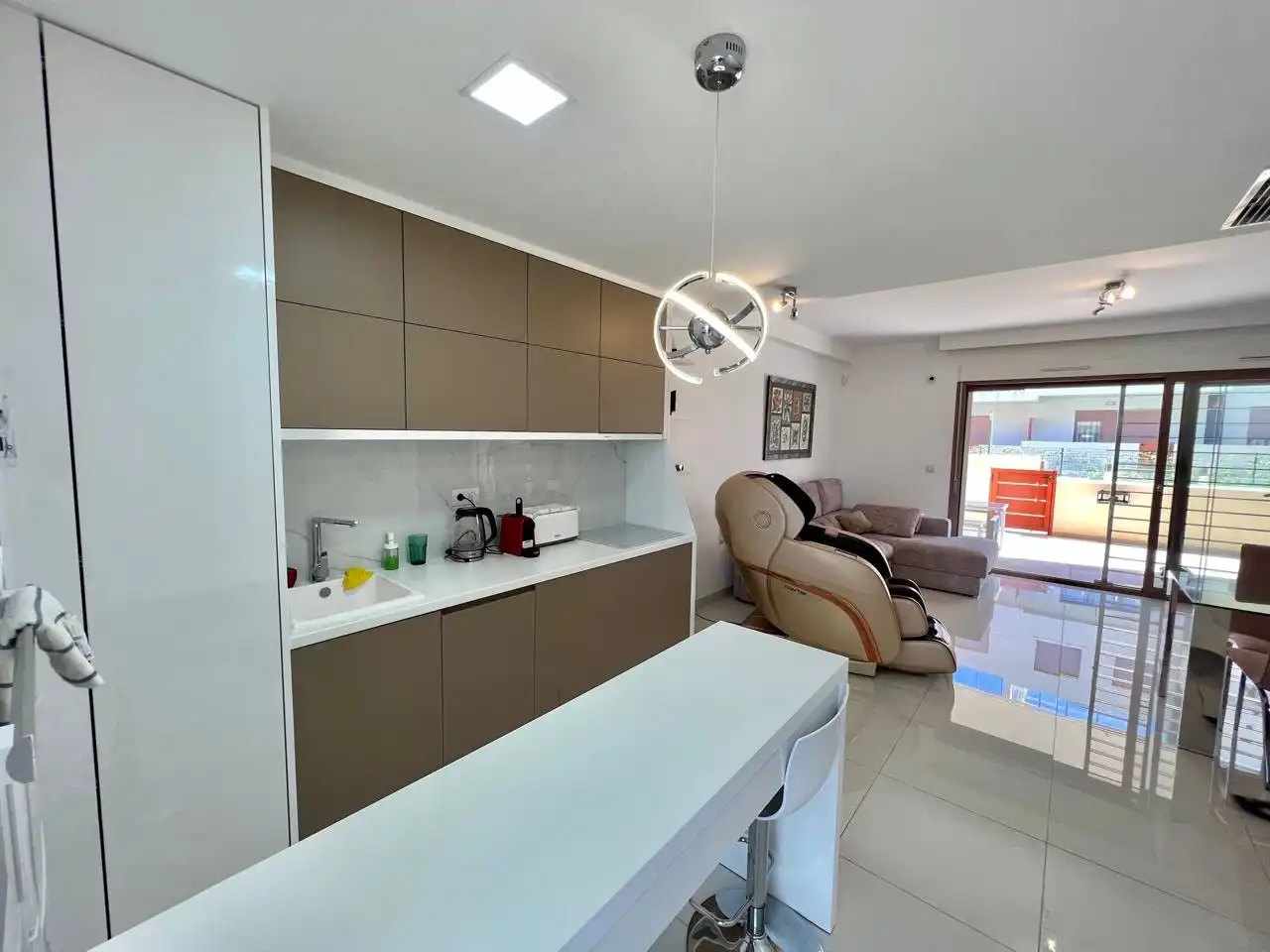 Kitchen of Ground floor for rent in Pilar de la Horadada  with Air Conditioner, Heating and Private garden