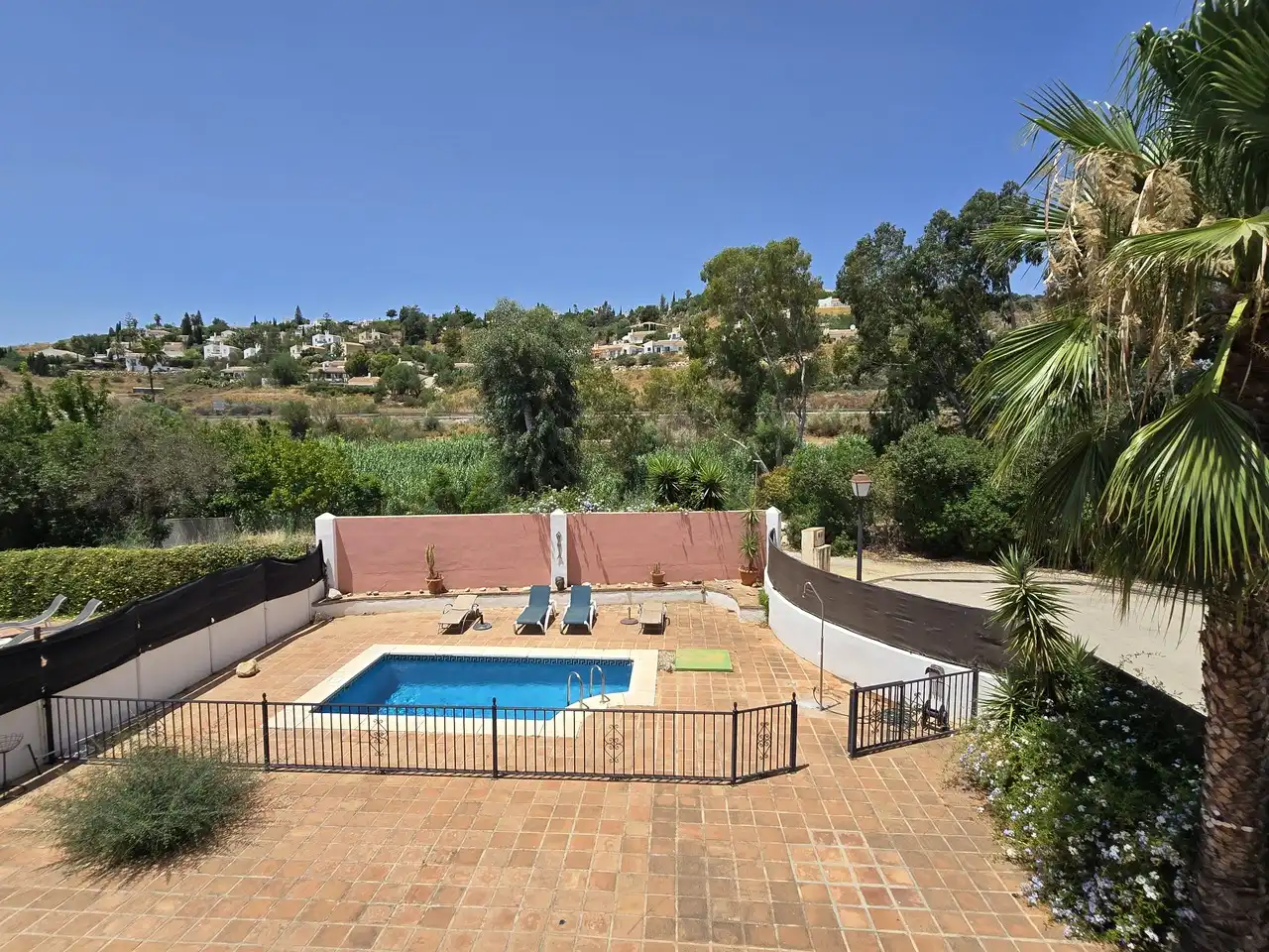 Piscina de Casa o xalet en venda en Viñuela amb Aire condicionat, Terrassa i Piscina