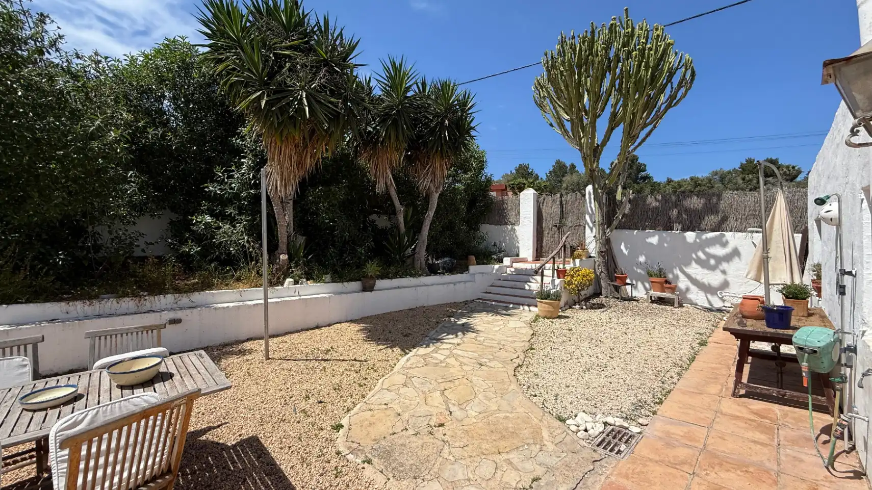 Garden of Houses for sale in Sant Antoni de Portmany  with Air Conditioner, Heating and Private garden