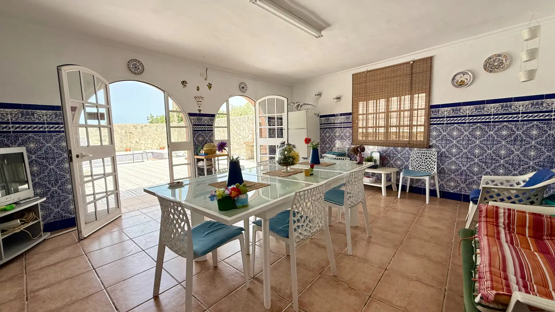 Comedor de Casa o chalet en venta en Chiclana de la Frontera con Aire acondicionado, Calefacción y Jardín privado