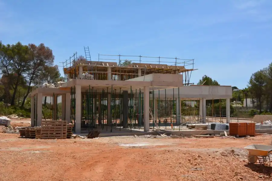 Vista exterior de Casa o chalet en venta en Jávea / Xàbia con Aire acondicionado, Calefacción y Piscina