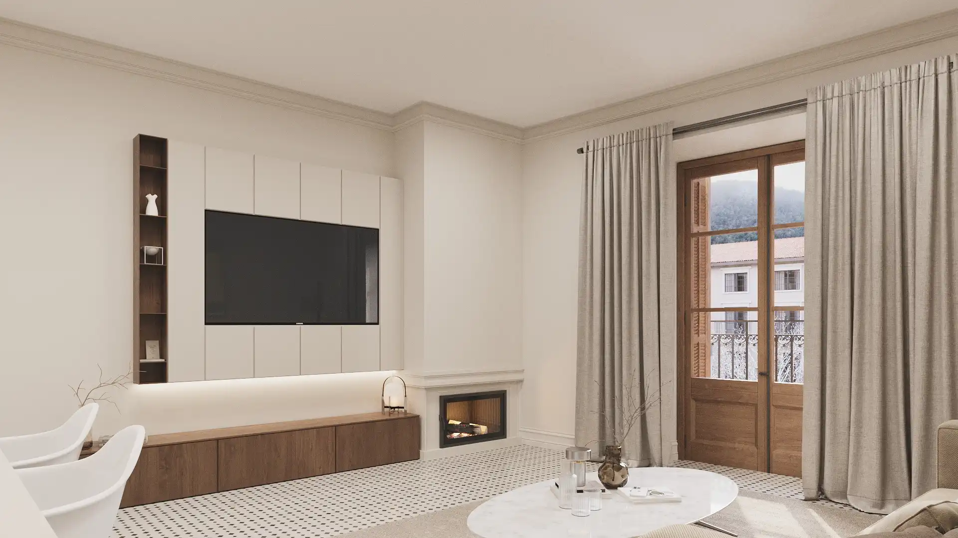 Living room of Flat for sale in Camprodon