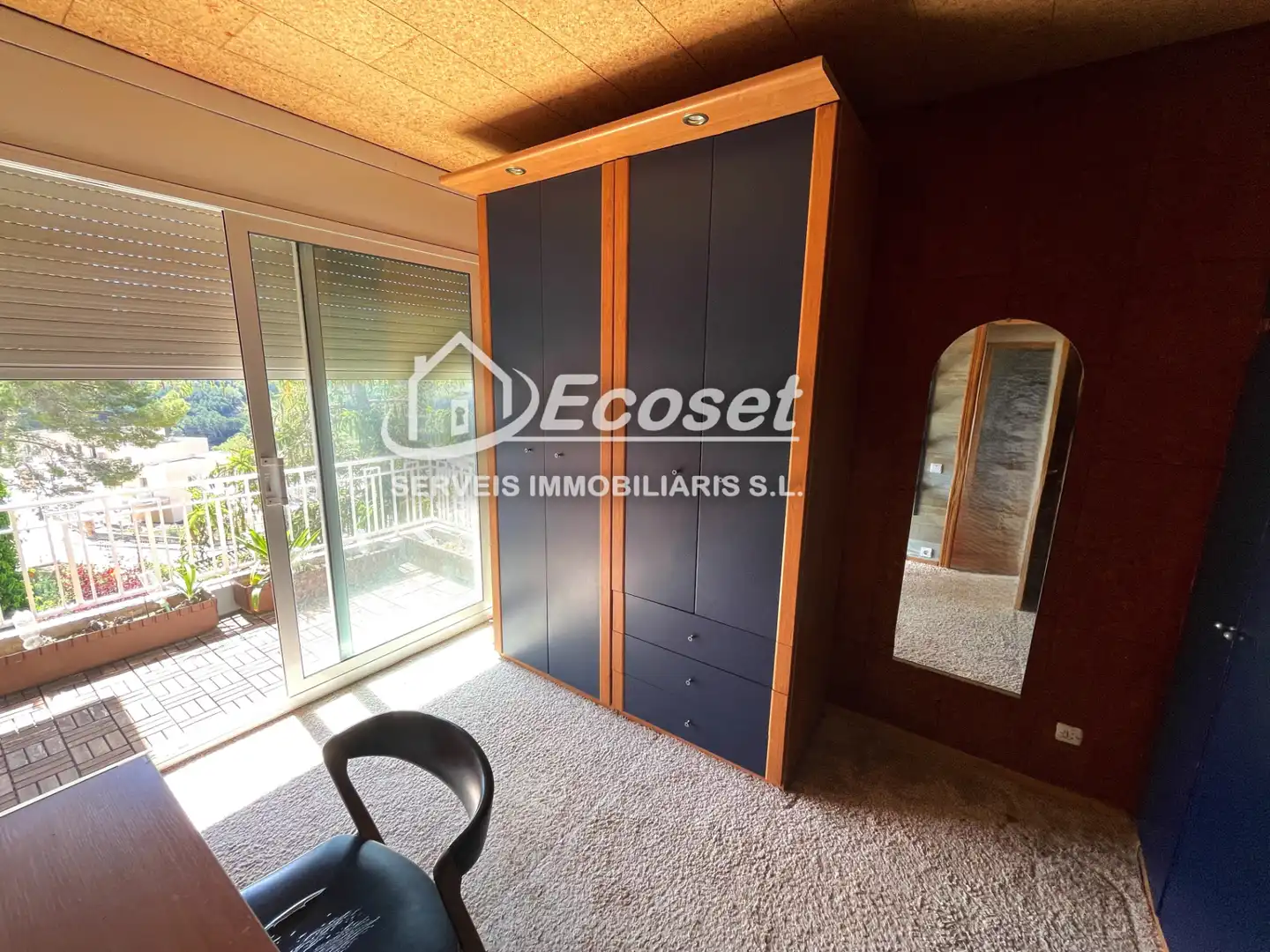 Dormitori de Casa o xalet en venda en Vallirana amb Calefacció, Parquet i Traster