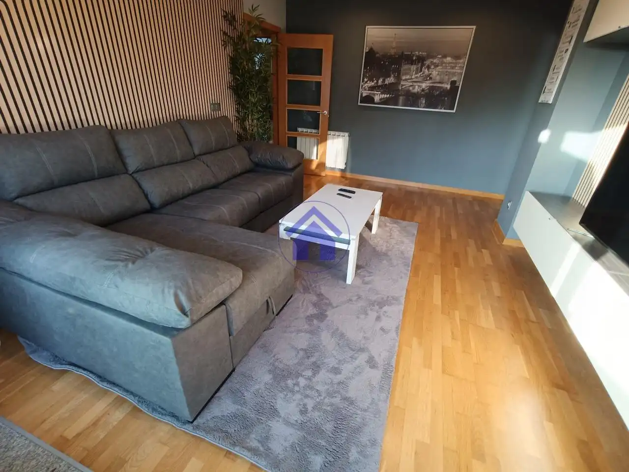 Sala de estar de Piso de alquiler en Vigo  con Calefacción, Terraza y Piscina