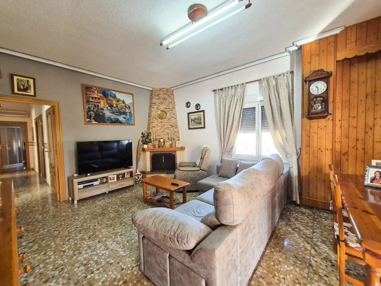 Sala de estar de Casa o chalet en venta en Elche / Elx con Aire acondicionado y Balcón