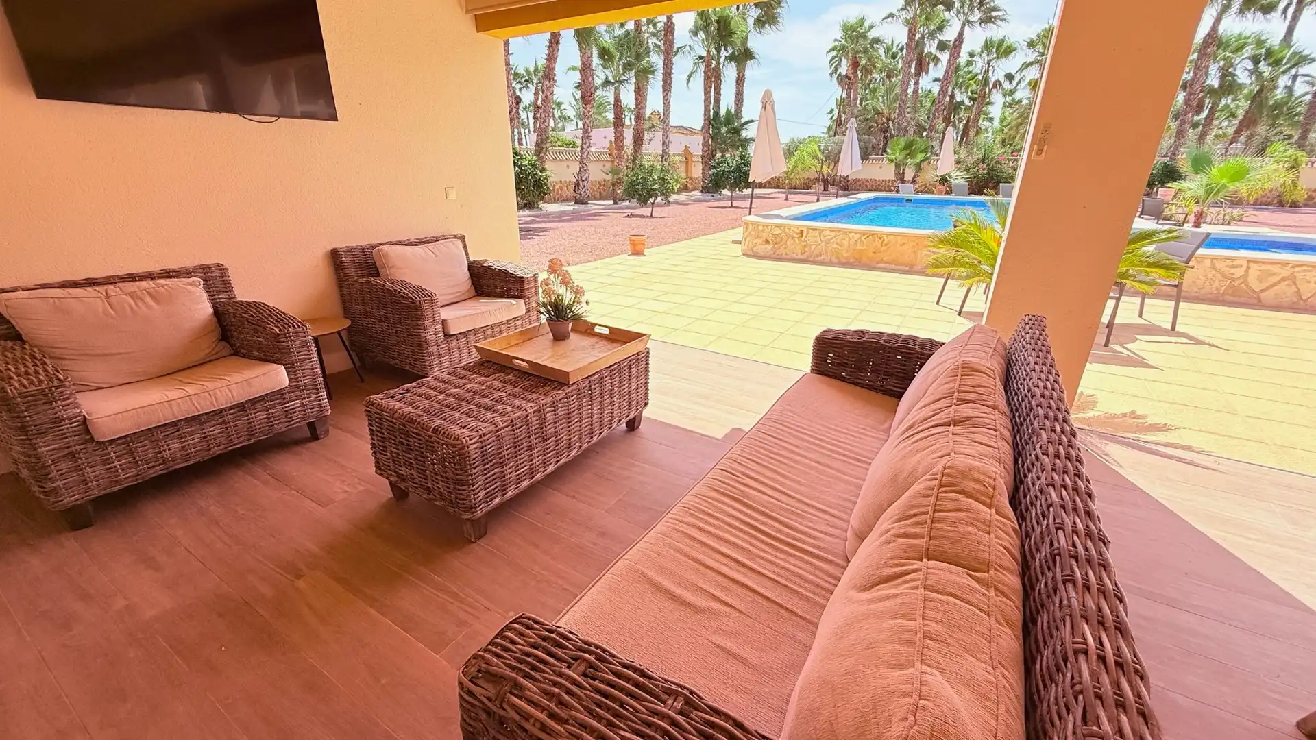 Terraza de Casa o chalet en venta en Catral con Aire acondicionado, Calefacción y Jardín privado