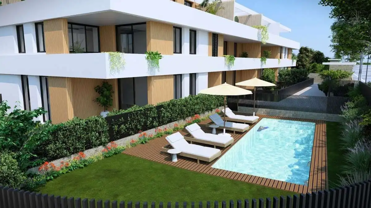 Terraza de Planta baja en venta en Jávea / Xàbia con Piscina comunitaria