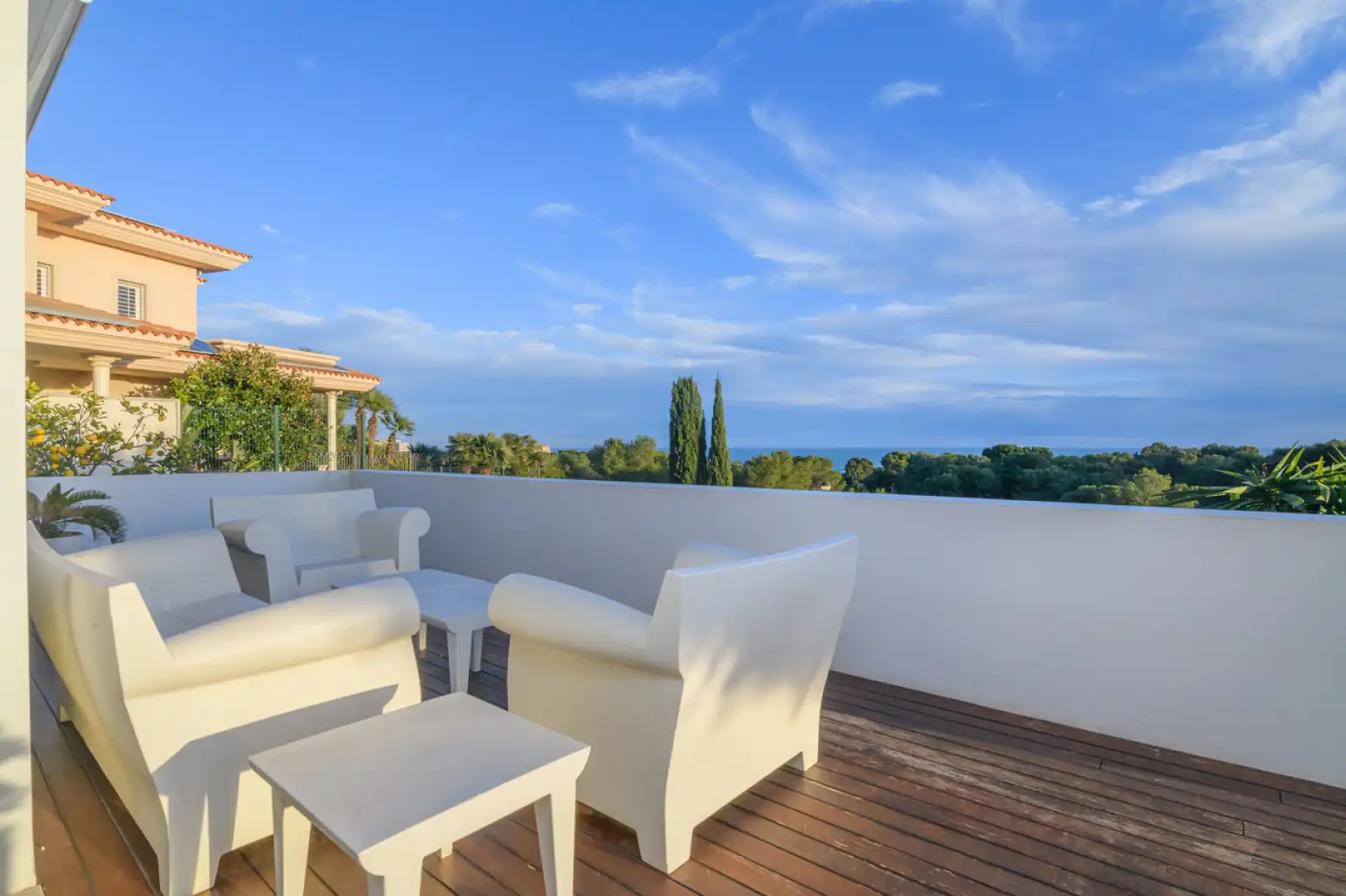 Terrassa de Casa o xalet en venda en Sitges amb Terrassa, Traster i Piscina