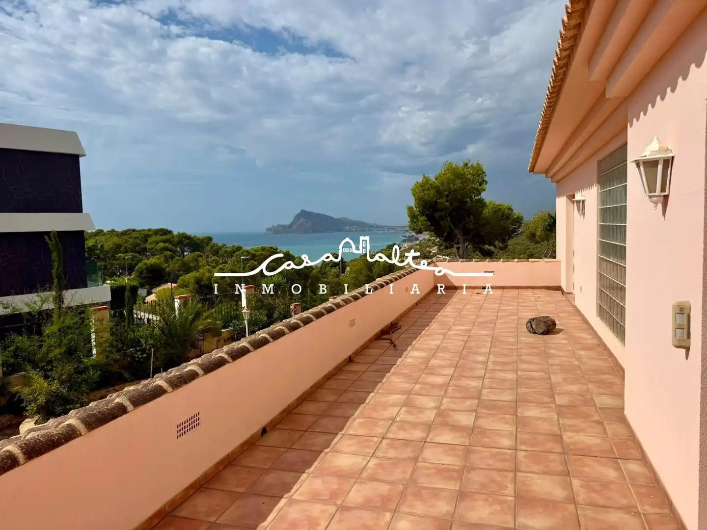 Vista exterior de Casa o chalet de alquiler en Altea con Calefacción, Jardín privado y Terraza