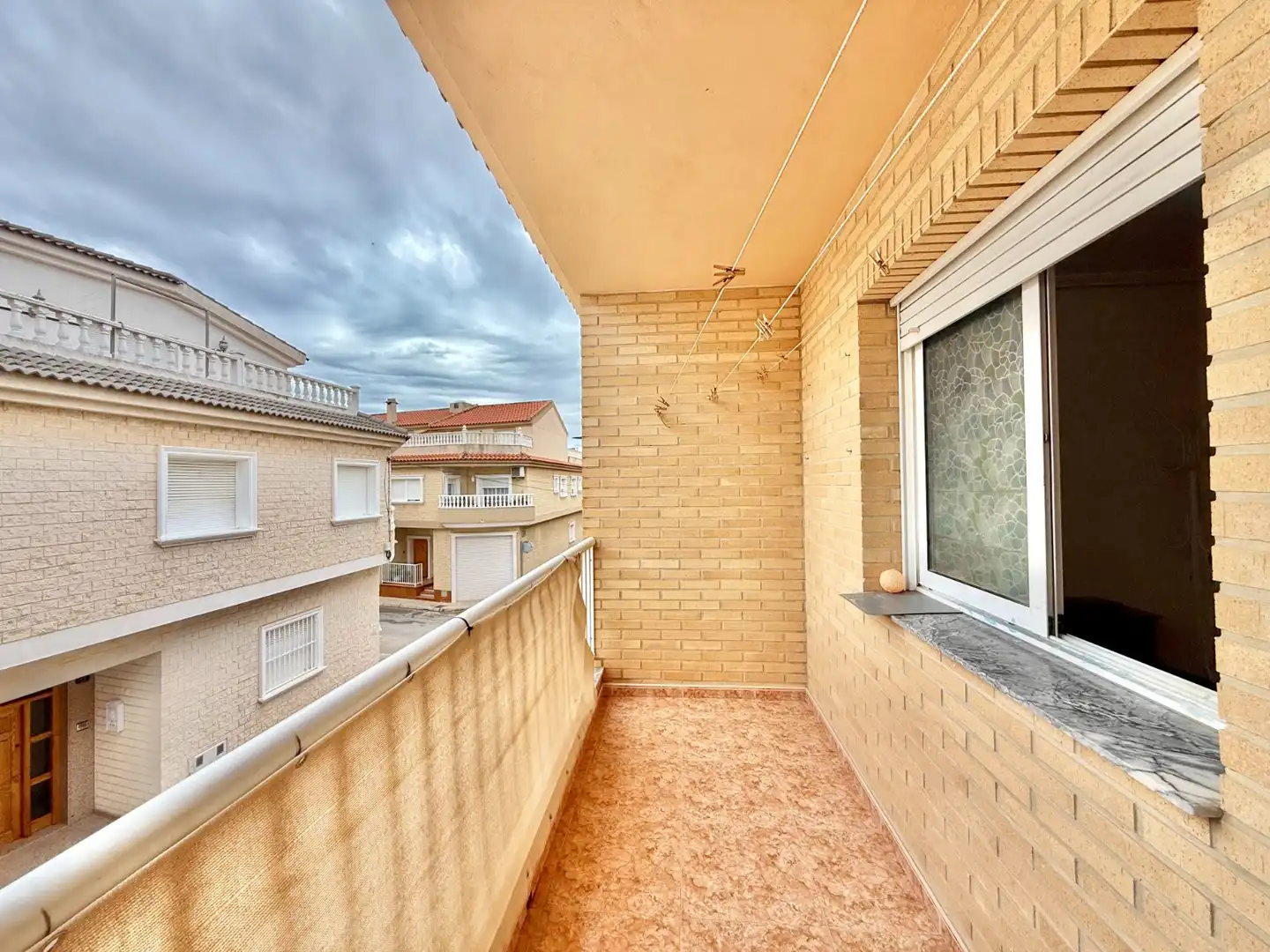 Balcony of Houses for sale in San Pedro del Pinatar  with Air Conditioner, Heating and Private garden