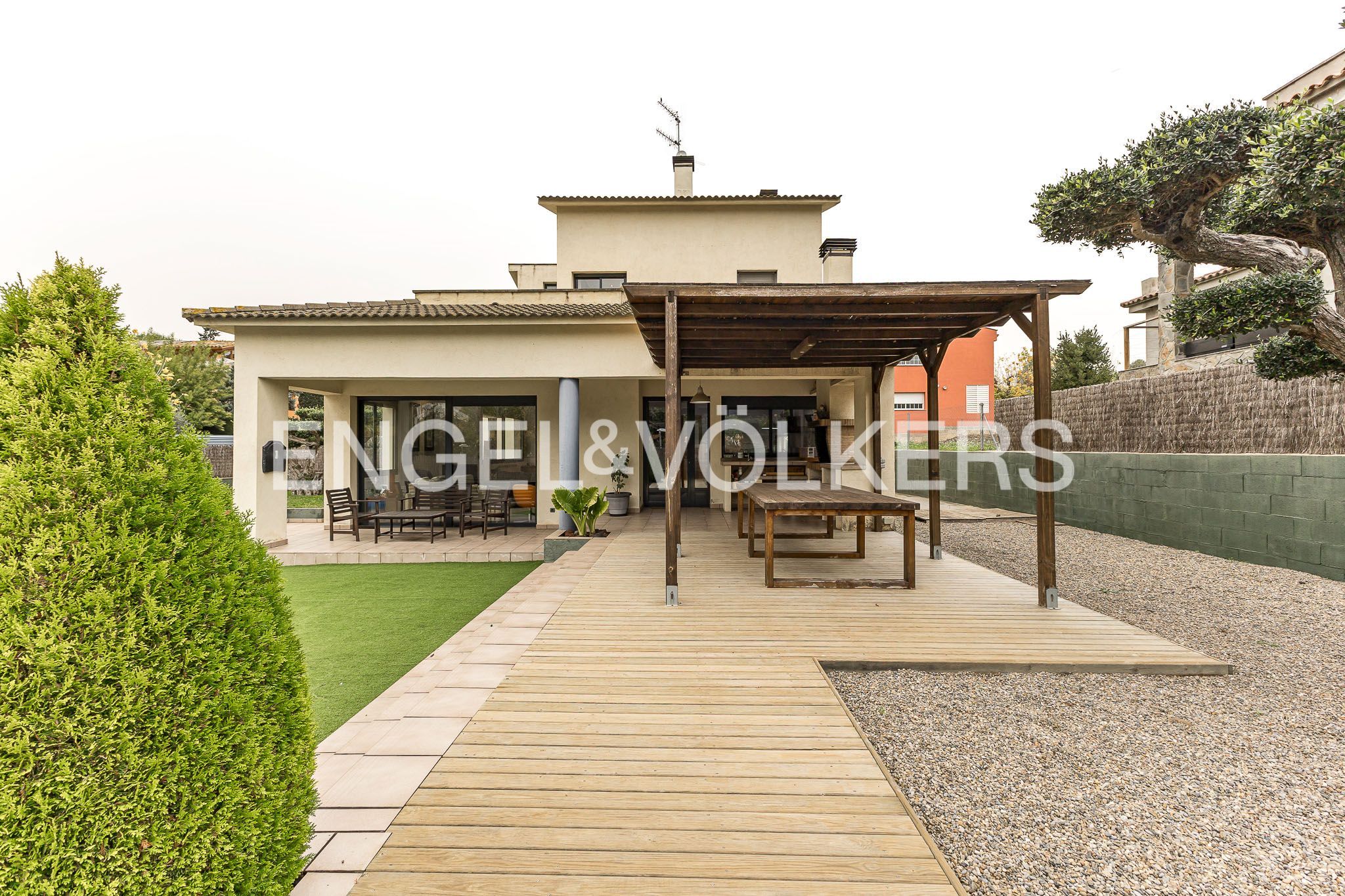 Terrassa de Casa o xalet en venda en Olèrdola amb Calefacció, Jardí privat i Terrassa