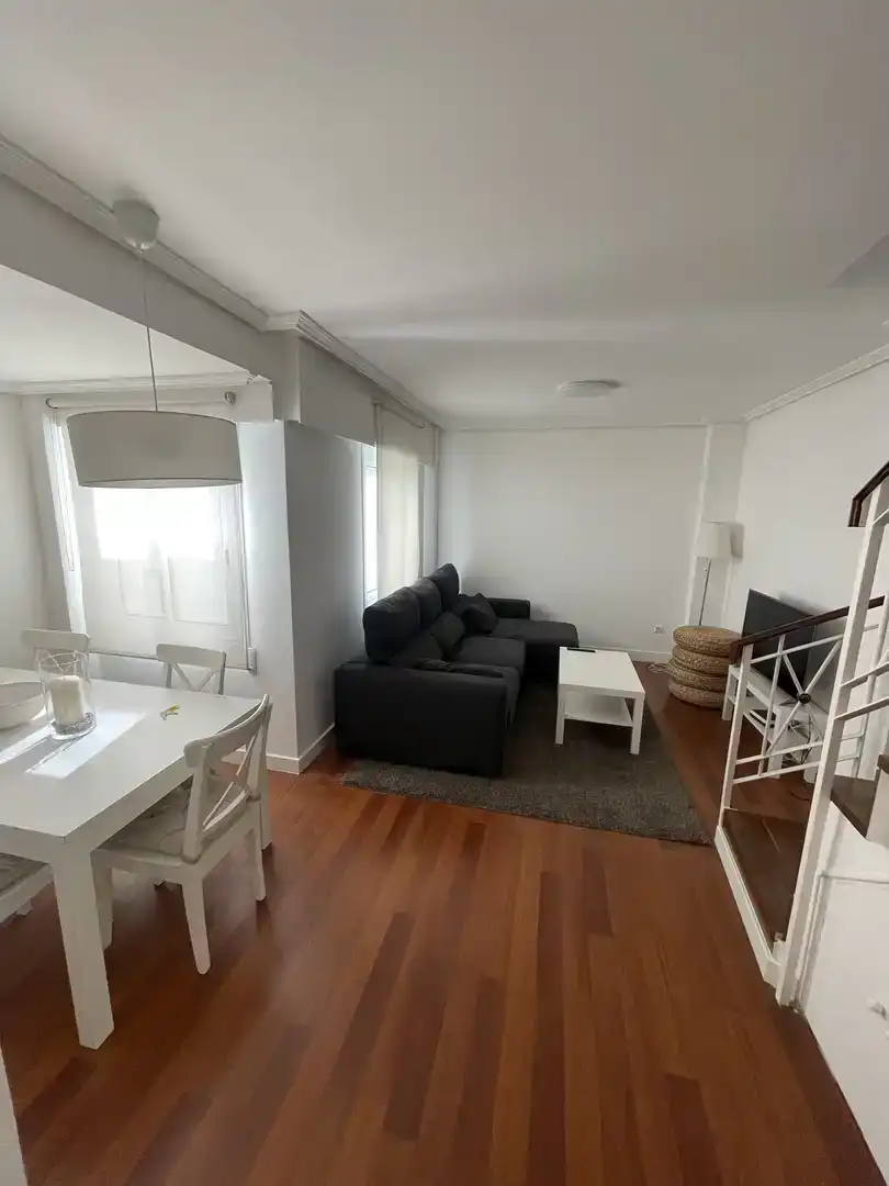Sala d'estar de Dúplex de lloguer en Nigrán
