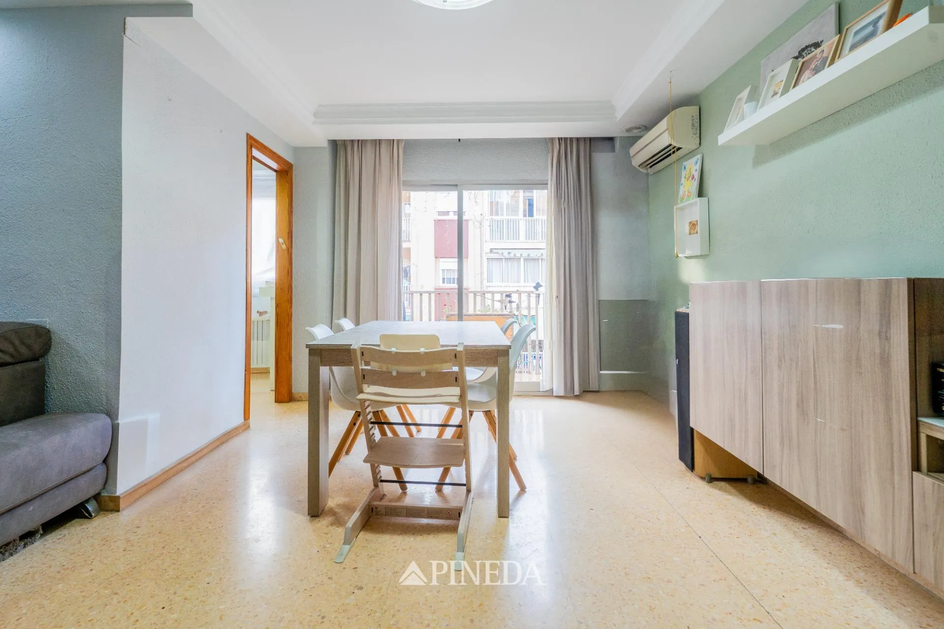 Bedroom of Flat for sale in  Valencia Capital  with Balcony