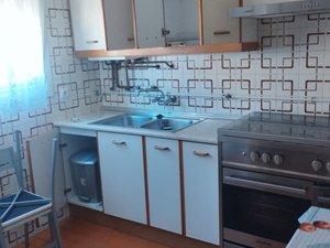 Kitchen of Duplex to rent in Oleiros  with Balcony