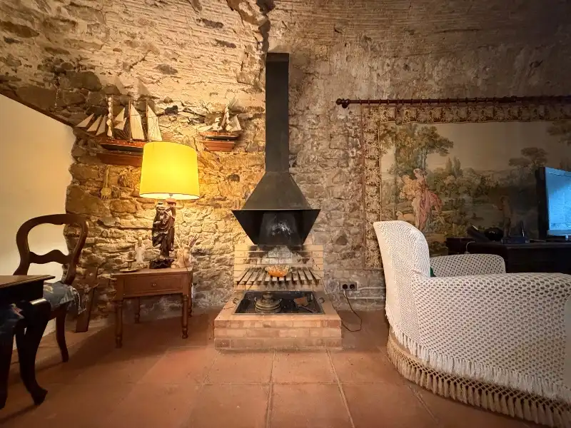 Sala de estar de Casa o chalet en venta en Rupià con Aire acondicionado, Calefacción y Terraza