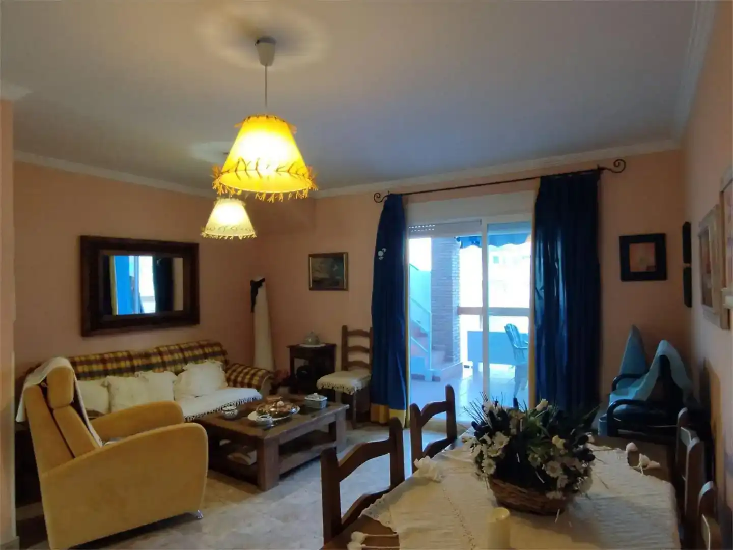 Living room of Attic for sale in Xeraco  with Air Conditioner, Swimming Pool and Balcony