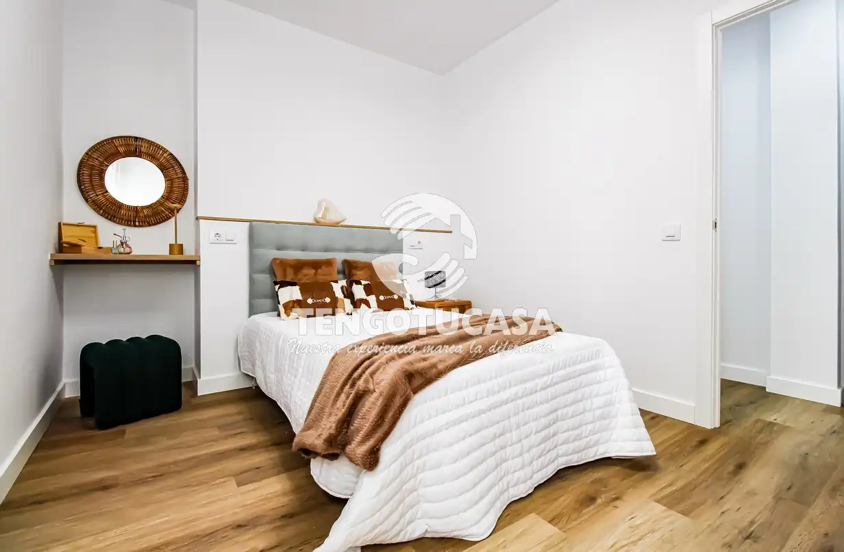 Schlafzimmer von Wohnung zum Verkauf in Madrid mit Klimaanlage, Heizung und Terrasse