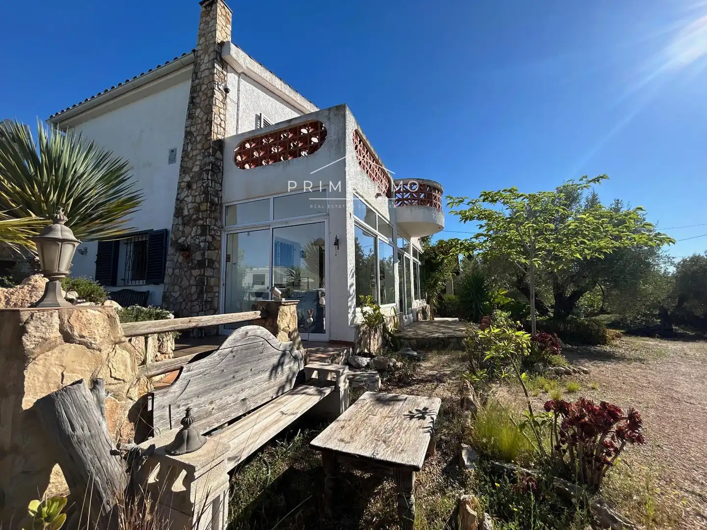 Vista exterior de Finca rústica en venda en L'Ampolla amb Terrassa, Traster i Piscina