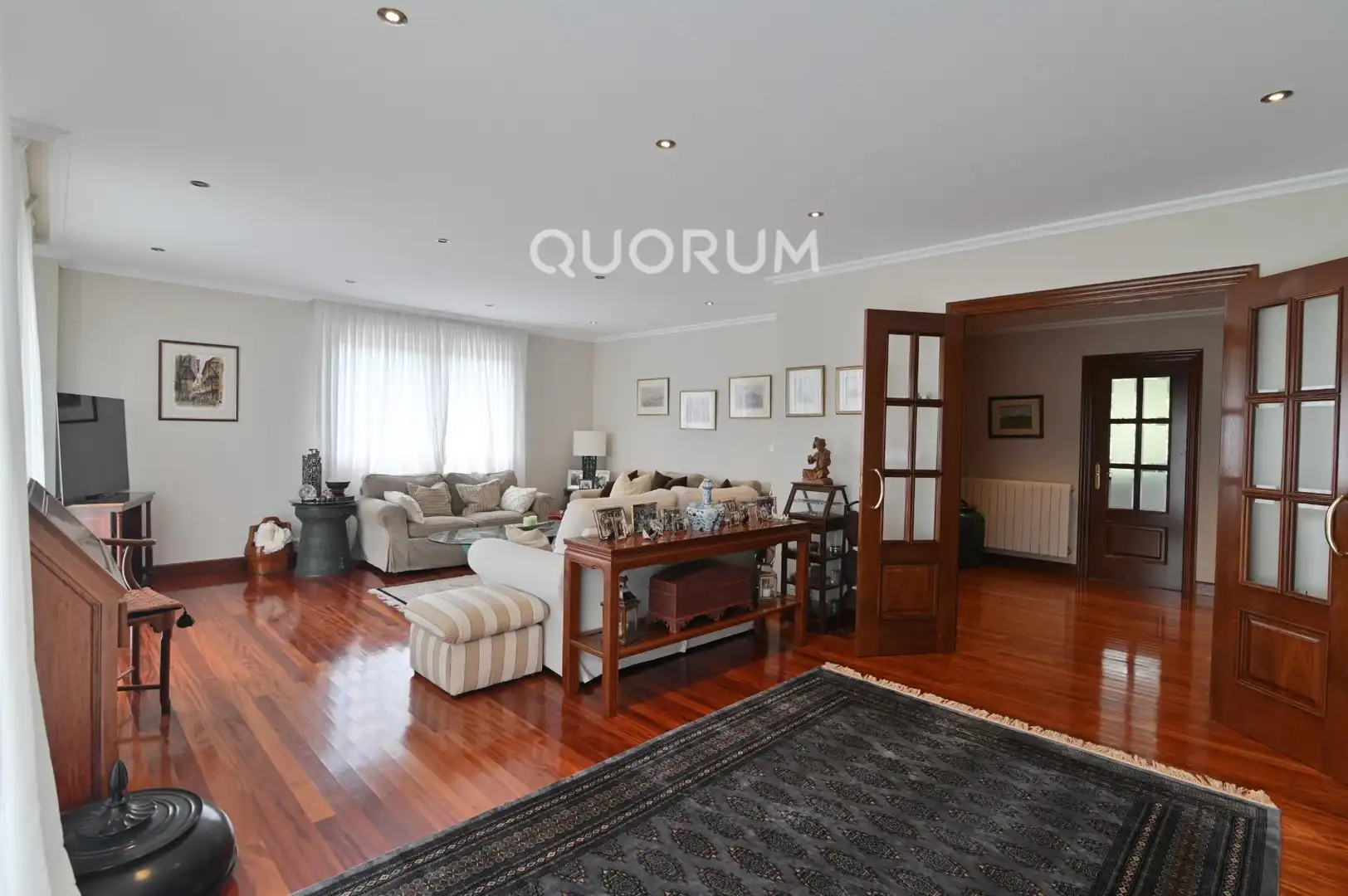 Sala de estar de Casa o chalet en venta en Mungia con Calefacción, Jardín privado y Terraza