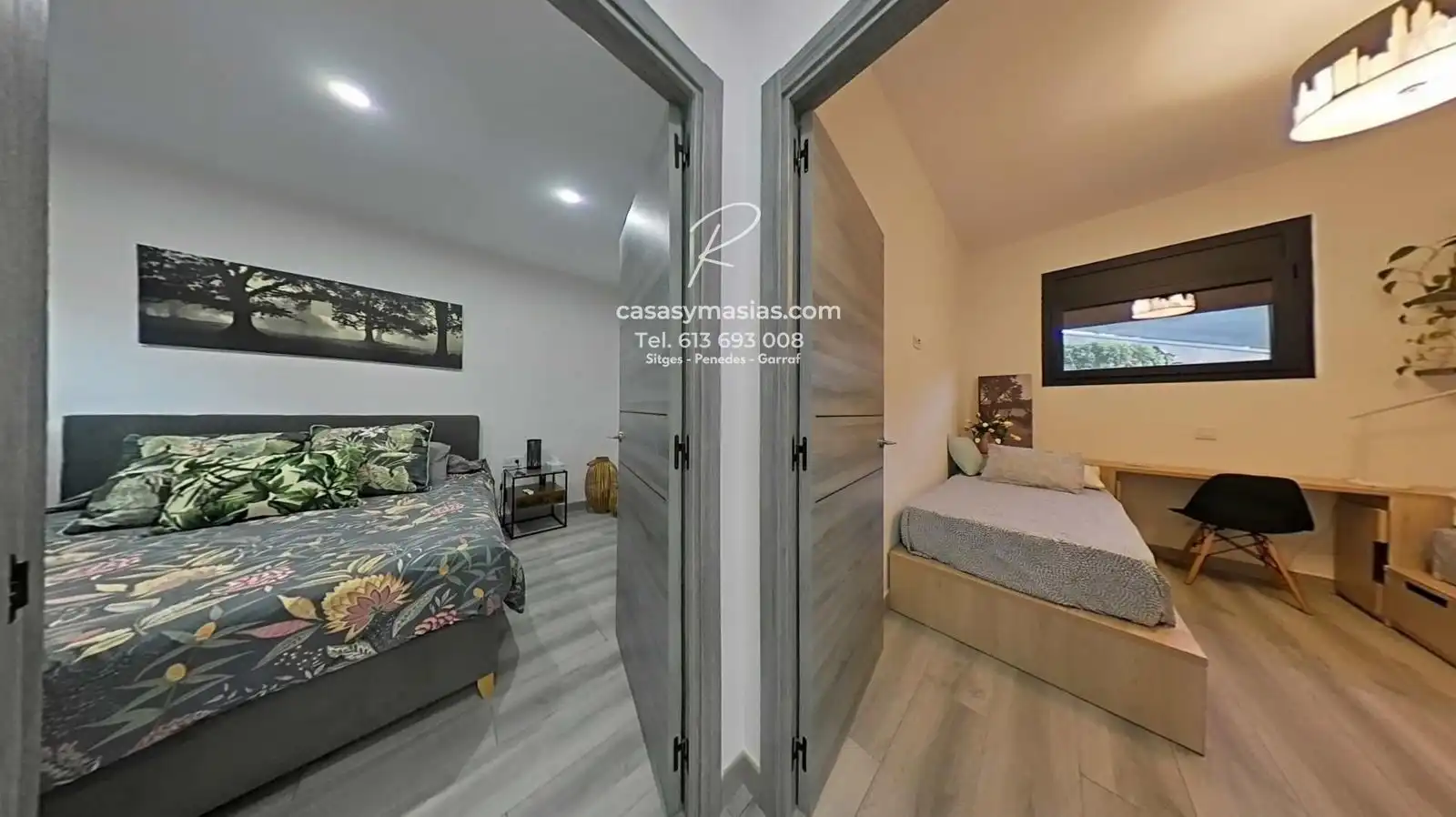 Habitación de Casa o chalet en venta en Vallirana con Aire acondicionado, Calefacción y Jardín privado