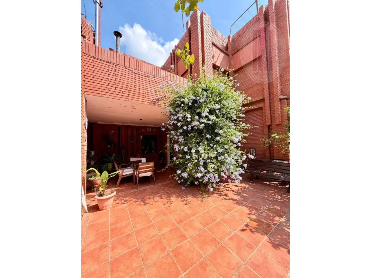 Terraza de Casa adosada en venta en Sitges con Aire acondicionado, Calefacción y Jardín privado