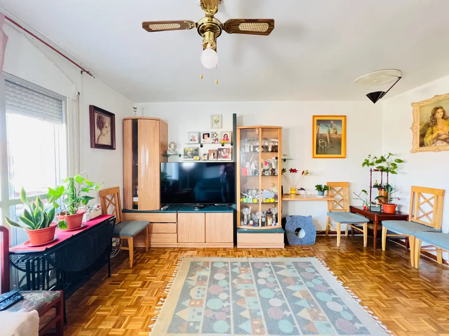 Sala de estar de Piso en venta en Zaragoza con Calefacción, Terraza y Trastero