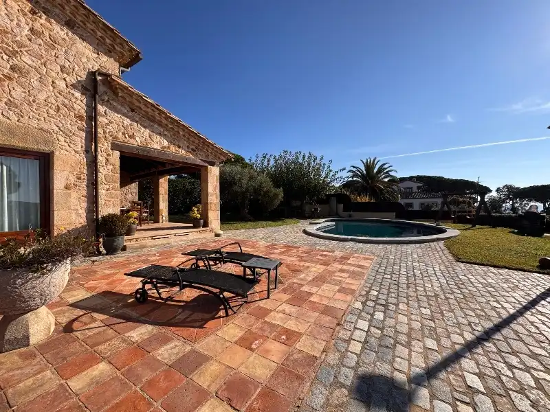 Terrace of Houses for sale in Sant Feliu de Guíxols  with Air Conditioner, Heating and Private garden