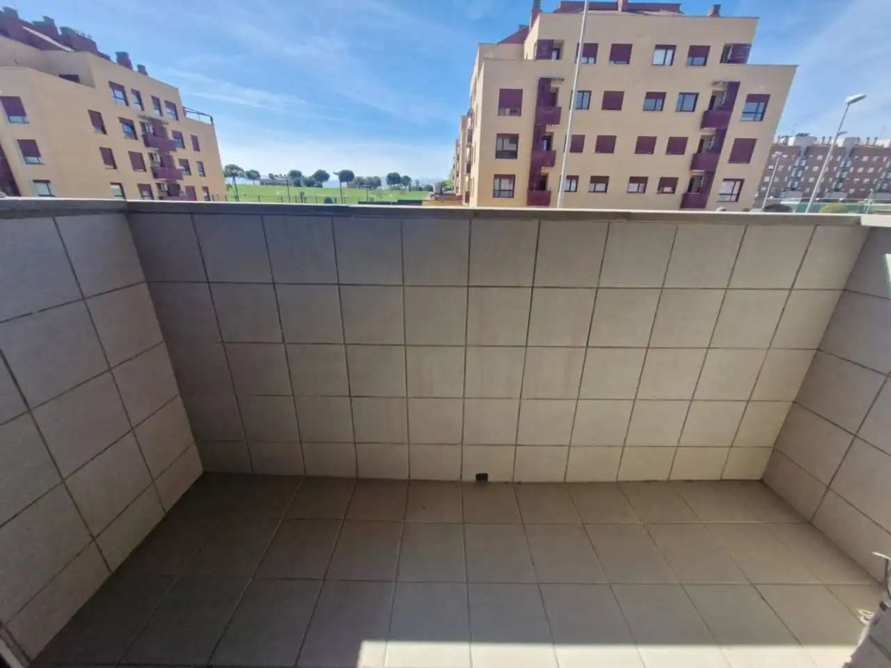 Terraza de Piso de alquiler en  Logroño con Calefacción, Parquet y Terraza