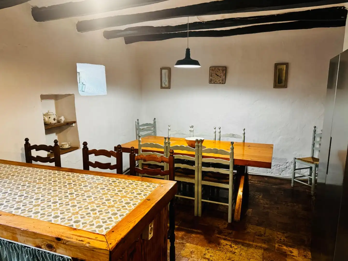 Comedor de Finca rústica en venta en Sant Sadurní d'Anoia con Aire acondicionado, Calefacción y Jardín privado