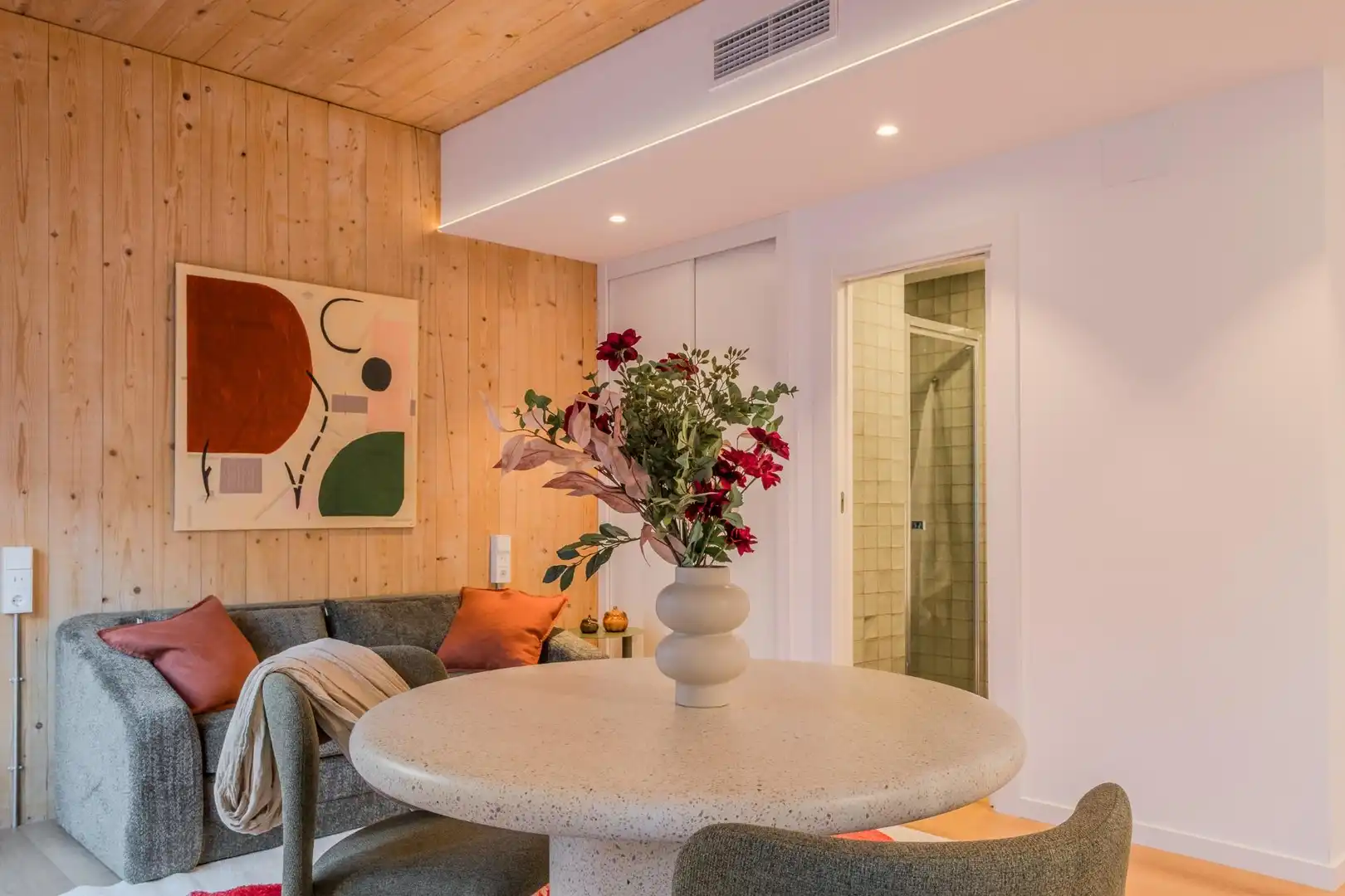 Sala de estar de Apartamento de alquiler en Arganzuela