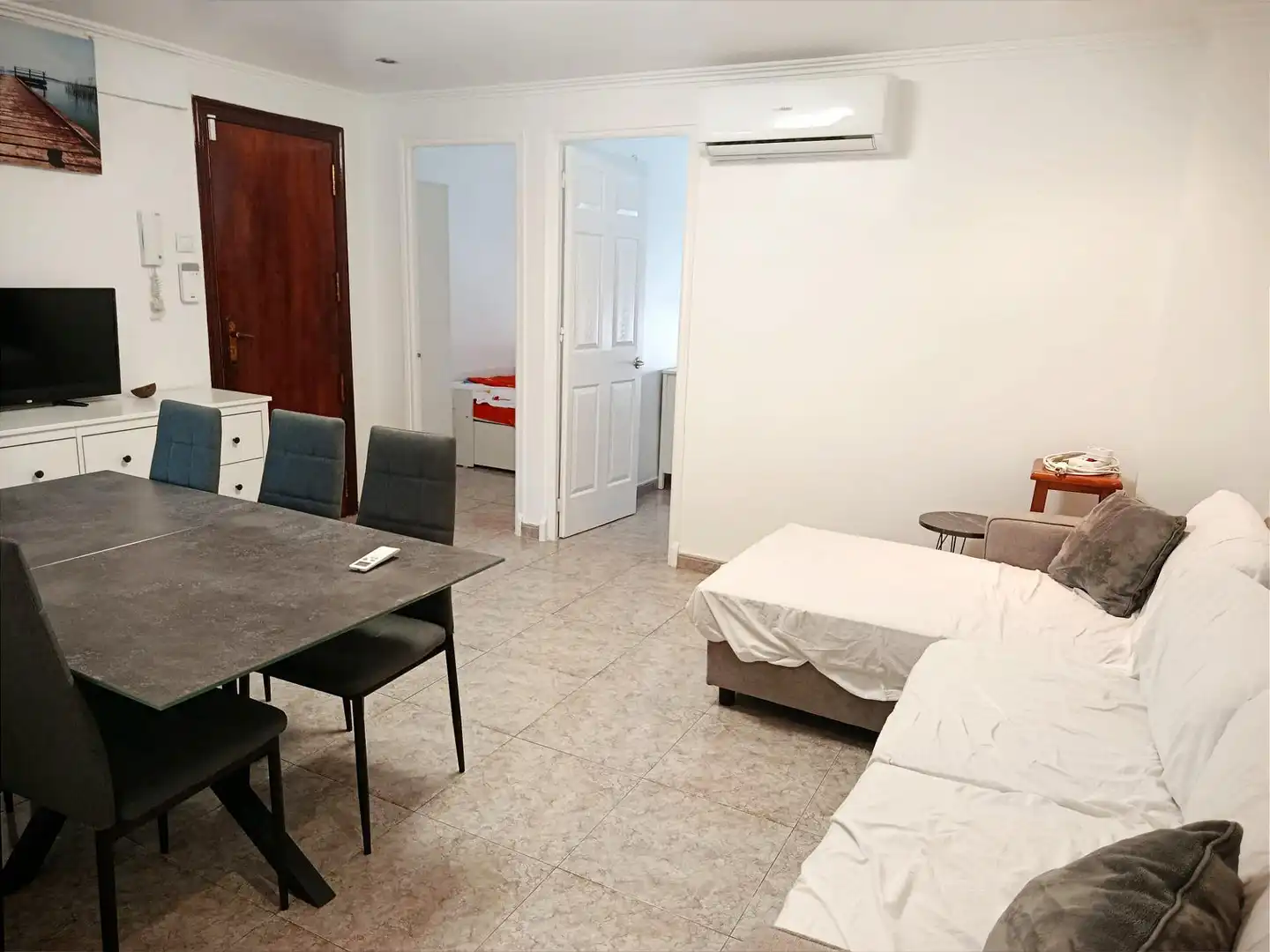 Sala de estar de Piso en venta en Elche / Elx con Aire acondicionado, Calefacción y Amueblado