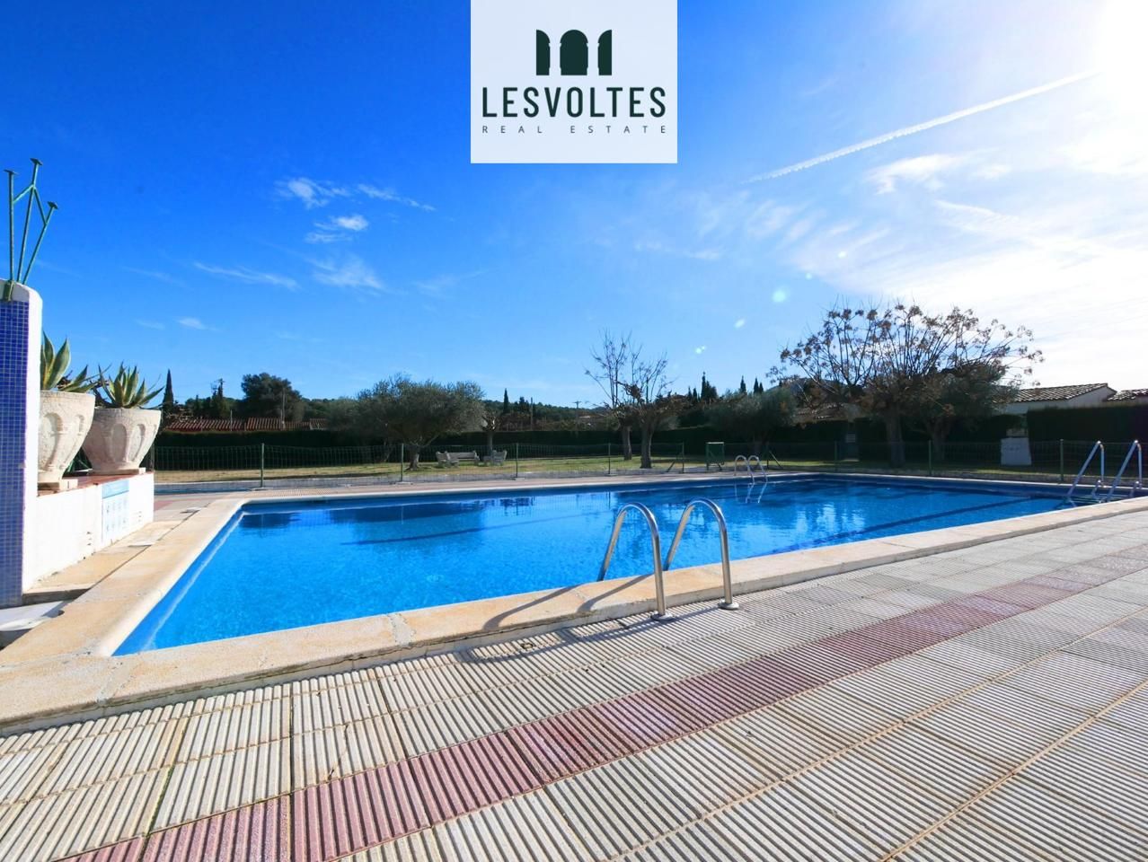 Swimming pool of House or chalet for sale in Bellcaire d'Empordà  with Air Conditioner, Private garden and Parquet flooring