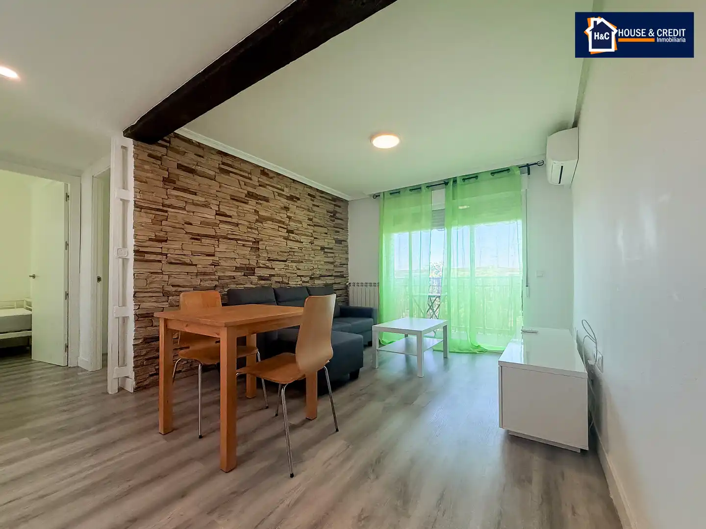 Living room of Flat for rent in Leganés  with Air Conditioner, Heating and Terrace